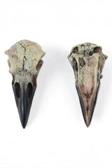 Gothic Raven Skull Pendant Necklace - 5SION