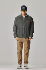 Winter Detroit Heavy Quilted Work Jacket for Men – Loose Fit, Cotton Lined - 5SION