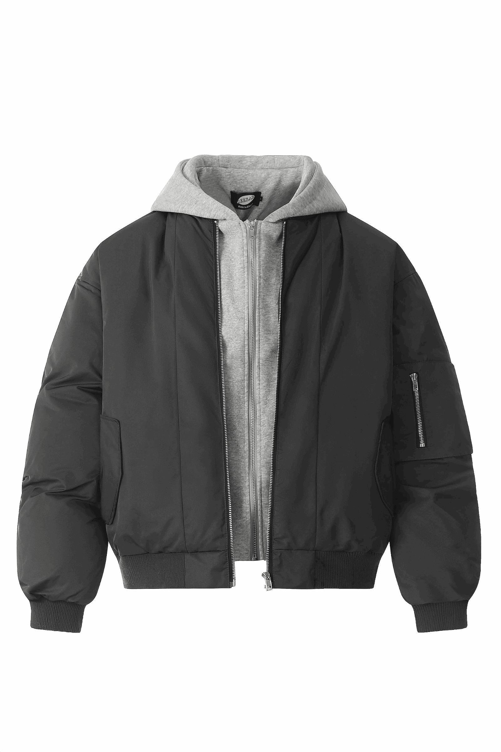 Winter Hooded Puffer Jacket – Loose & Minimalist American Style - 5SION