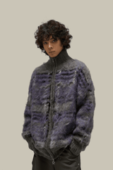 Winter Vintage American Knit Cardigan for Men – Loose & Relaxed - 5SION