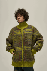 Winter Vintage American Knit Cardigan for Men – Loose & Relaxed - 5SION