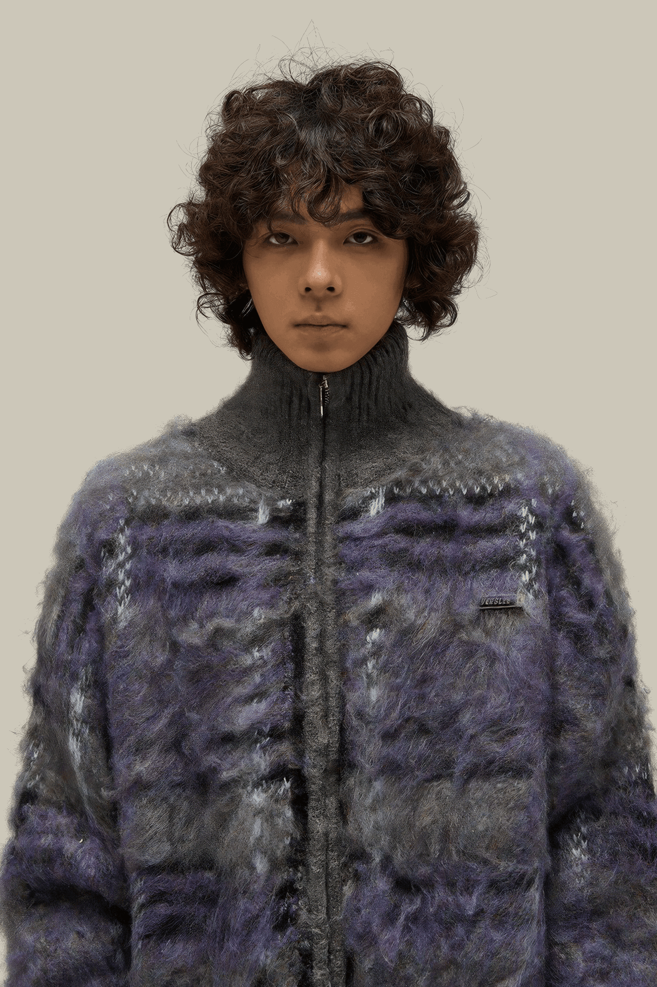 Winter Vintage American Knit Cardigan for Men – Loose & Relaxed - 5SION