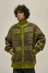 Winter Vintage American Knit Cardigan for Men – Loose & Relaxed - 5SION