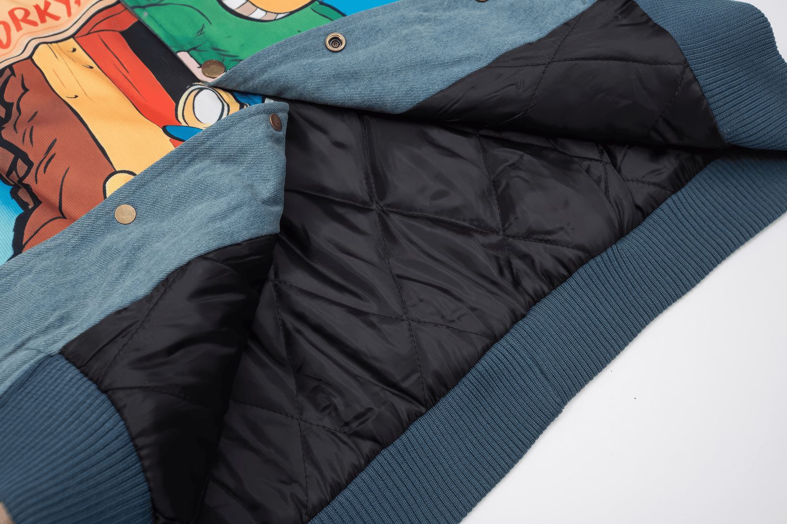 Winter Vintage American Pattern Loose Fit Cotton Jacket - 5SION