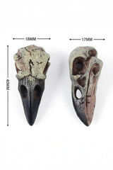 Gothic Raven Skull Pendant Necklace - 5SION