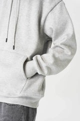 American Style Solid Color 350g Fleece Hoodie - 5SION