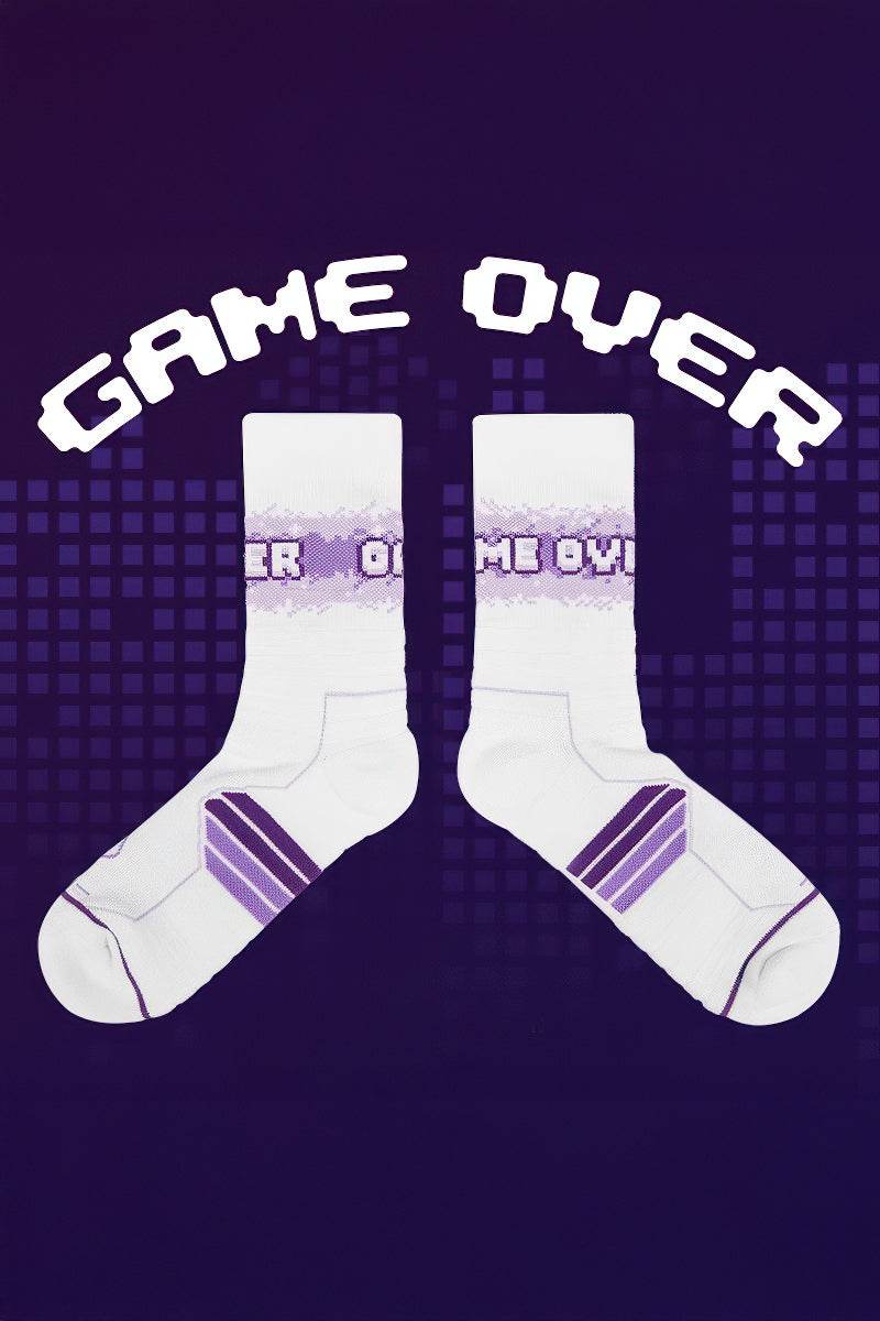 Elite Basketball Socks - High-Cut Terry Cushion Performance Crew Socks - 5SION