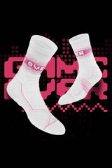 Elite Basketball Socks - High-Cut Terry Cushion Performance Crew Socks - 5SION