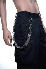 Heavy-Duty Multi-Wear Metal Mechanic Necklace - Futuristic Design - 5SION