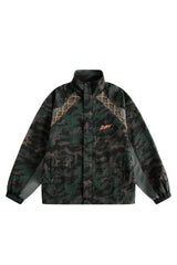 Loose Fit Corduroy Camouflage Jacket - Urban Streetwear Essential - 5SION