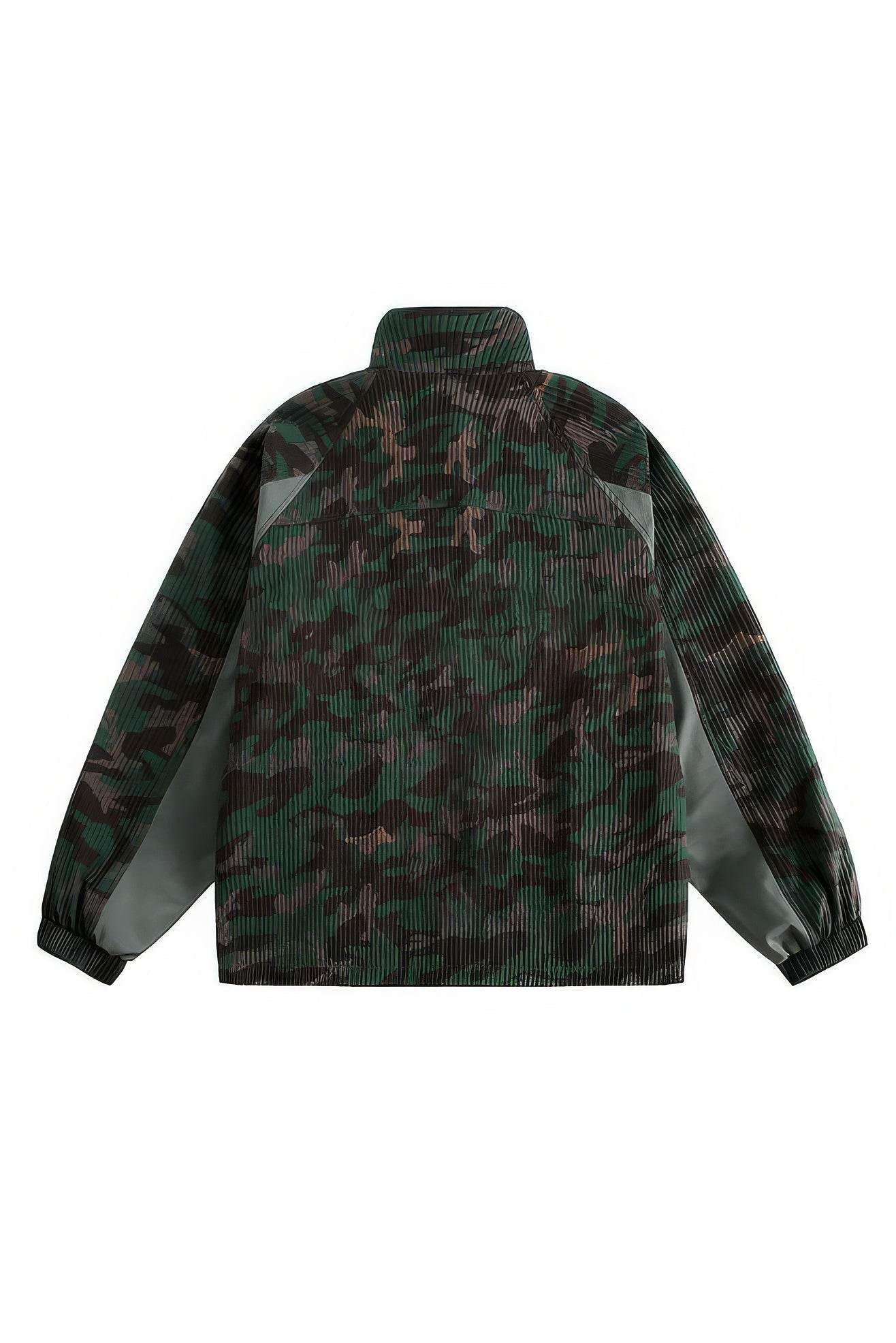 Loose Fit Corduroy Camouflage Jacket - Urban Streetwear Essential - 5SION