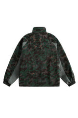 Loose Fit Corduroy Camouflage Jacket - Urban Streetwear Essential - 5SION