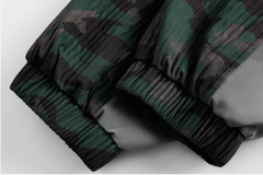 Loose Fit Corduroy Camouflage Jacket - Urban Streetwear Essential - 5SION