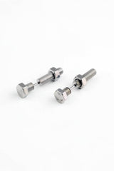 Nut and Bolt Stud Earrings for a Bold Industrial Look - 5SION